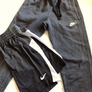 Boys shorts and sweat pants